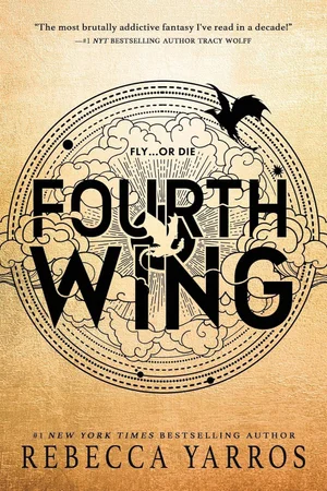 Fourth Wing by Rebecca Yarros book cover